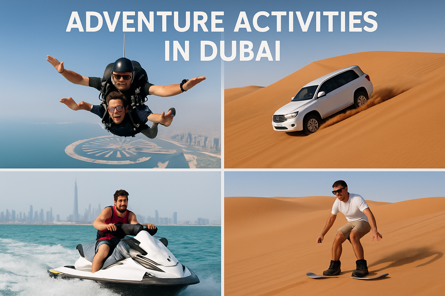 Adventure Activities in Dubai